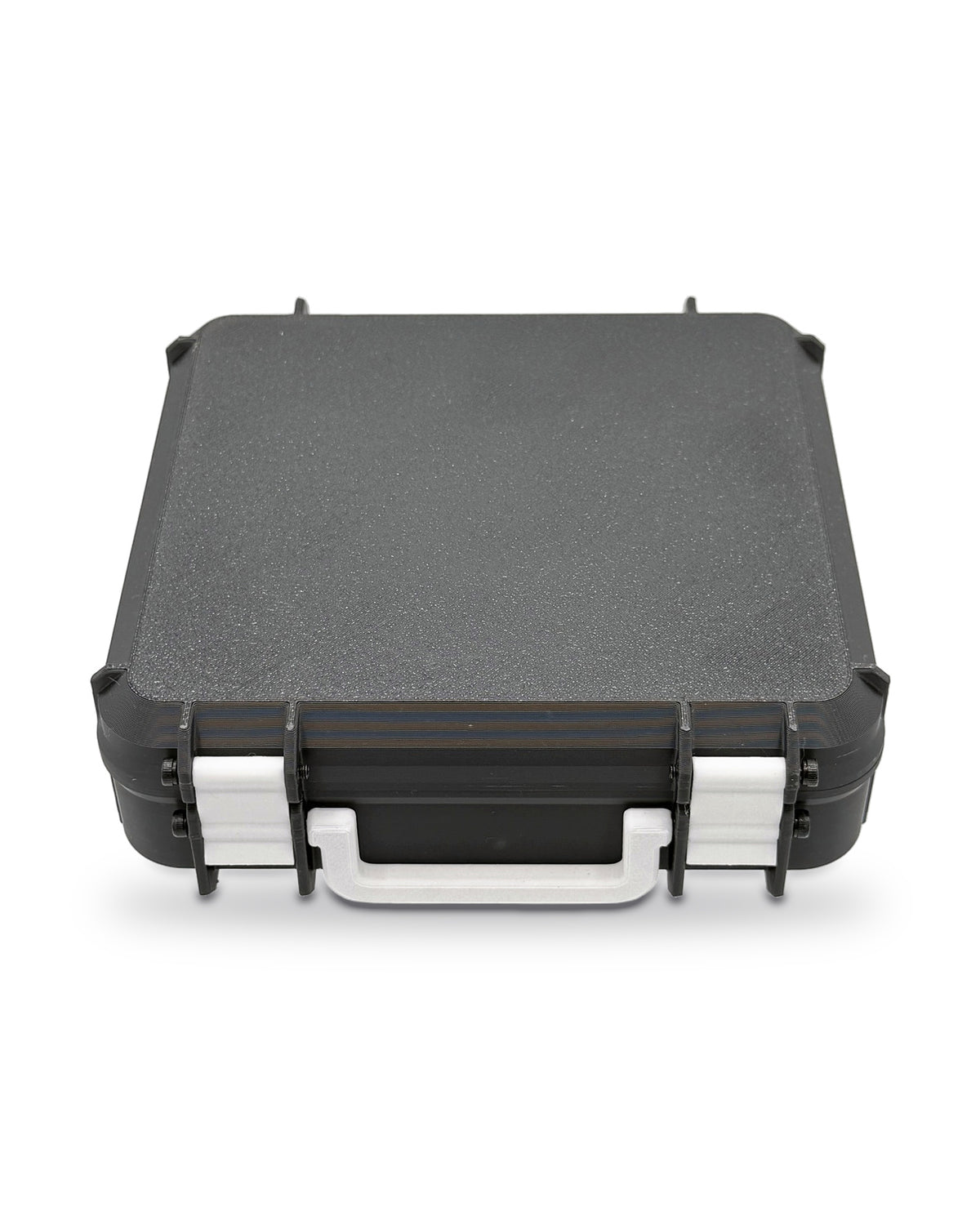 Black STASHIE case, closed, front view